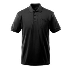 MASCOT 51586 Orgon Crossover Polo Shirt With Chest Pocket - Mens - Black