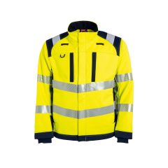 Tranemo 5195 SWITCH Flame Retardant Softshell Jacket - Yellow/Navy
