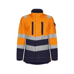 Tranemo 5237 ZENITH Flame Retardant Ladies Jacket - Orange/Navy