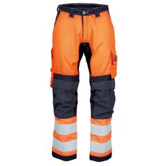 Tranemo 5286 ZENITH Flame Retardant Ladies Stretch Trousers - Orange/Navy