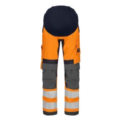 Tranemo 5291 ZENITH Flame Retardant Maternity Stretch Trousers - Orange/Navy