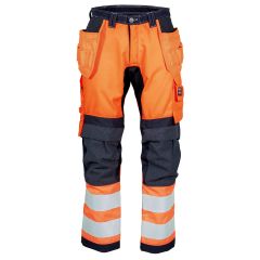 Tranemo 5297 ZENITH Flame Retardant Ladies Craftsman Stretch Trousers - Orange/Navy