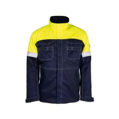 Tranemo 5703 OUTERWEAR Flame Retardant Ladies Winter jacket - Yellow/Navy