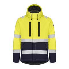 Tranemo 5808 TERA TX Flame Retardant Winter Hooded Jacket - Yellow/Navy