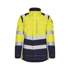 Tranemo 5838 TERA TX Flame Retardant Ladies Jacket - Yellow/Navy