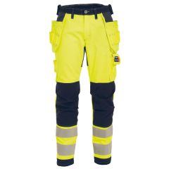 Tranemo 5879 TERA TX ARC 2 Flame Retardant Lined Ladies Craftsman Trousers - Yellow/Navy