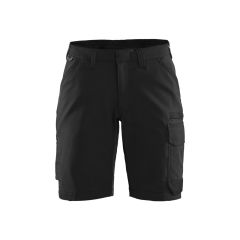 Blaklader 7123 Women's Service Shorts 4-Way Stretch - Black/Dark Grey