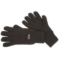Fort Workwear Thinsulate Lined Knitted Gloves - Black