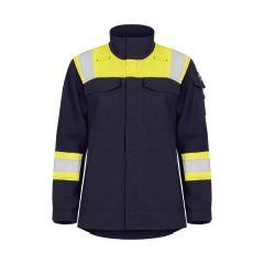 Tranemo 6037 TERA TX NM Flame Retardant Ladies Jacket - Yellow/Navy