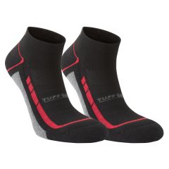Tuffstuff 607 Elite Low Cut Socks - Black, Grey - One Size