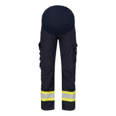 Tranemo 6099 Flame Retardant Maternity Stretch Trousers - Yellow/Navy