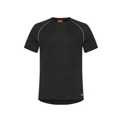 Tranemo 6300 MERINO RX Flame Retardant T-shirt - Black