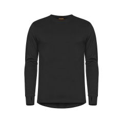 Tranemo 6304 MERINO FX Flame Retardant Long Sleeves Underwear T-shirt - Black