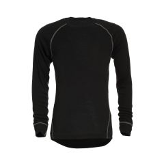Tranemo 6315 Merino RX Flame Retardant T-shirt Long Sleeves - Black