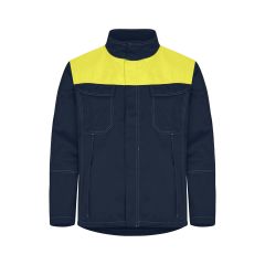 Tranemo 6630 APEX Flame Retardant Jacket - Yellow/Navy
