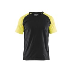 Blaklader 3515 T-Shirt - Black/Hi-Vis Yellow