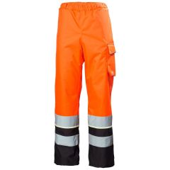 Helly Hansen 71456 Uc-Me Winter Trousers CL2 - Hi Vis Orange/Ebony