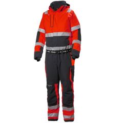 Helly Hansen 71694 Alna 2.0 Winter Suit Coverall - Hi Vis Red