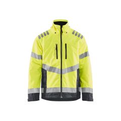 Blaklader 4780 Hi-Vis Winter Jacket - Hi-Vis Yellow/Mid Grey