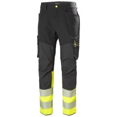Helly Hansen 77501 ICU BRZ Cargo Service Trousers CL1 - Hi Vis Yellow/Ebony