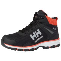 Helly Hansen 78389 Chelsea Evo 2 Mid Soft Toe Occupational Boots - O2 ESD - Black/Orange