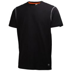 Helly Hansen 79024 Oxford Cotton T-Shirt - Black