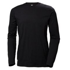 Helly Hansen 79159 Womens Classic Long Sleeve T-Shirt - Black