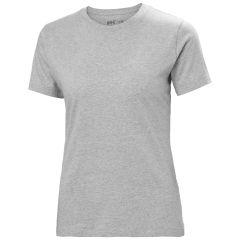 Helly Hansen 79163 Womens Classic T-Shirt - Grey Melange