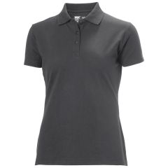 Helly Hansen 79168 Womens Classic Polo Shirt - Dark Grey