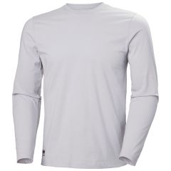 Helly Hansen 79169 Classic Long Sleeve T-Shirt - Grey Fog