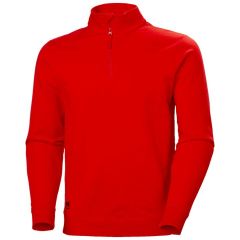 Helly Hansen 79210 Manchester Half Zip Sweatshirt - Alert Red