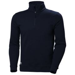 Helly Hansen 79210 Manchester Half Zip Sweatshirt - Navy