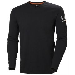 Helly Hansen 79242 Kensington Long Sleeve T-Shirt - Black