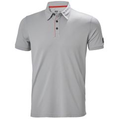 Helly Hansen 79248 Kensington Tech Polo Shirt - Mid Grey
