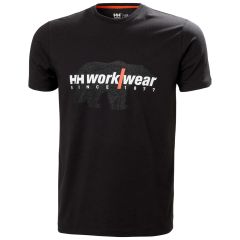 Helly Hansen 79261 Logo T-Shirt - Black