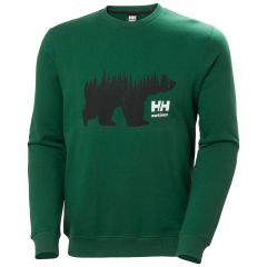 Helly Hansen 79263 Logo Sweatshirt - Green