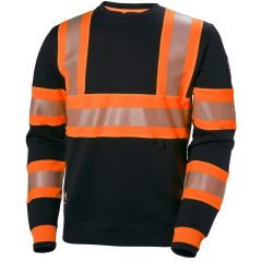 Helly Hansen 79272 ICU Sweatshirt - Hi Vis Orange/Ebony