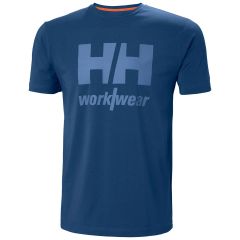 Helly Hansen 79281 Classic Logo T-Shirt - Deep Steel