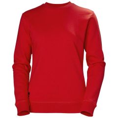 Helly Hansen 79320 Womens Classic Sweatshirt - Alert Red