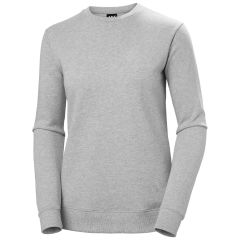 Helly Hansen 79320 Womens Classic Sweatshirt - Grey Melange