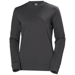 Helly Hansen 79320 Womens Classic Sweatshirt - Dark Grey