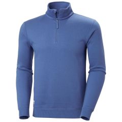 Helly Hansen 79325 Classic Half Zip Sweatshirt - Stone Blue