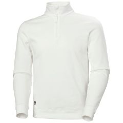 Helly Hansen 79325 Classic Half Zip Sweatshirt - White