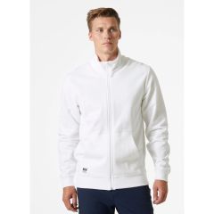 Helly Hansen 79326 Classic Zip Sweatshirt - White
