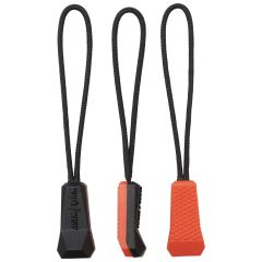 Helly Hansen 79501 Zipper Puller Kit - Black/Orange