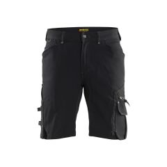 Blaklader 1987 Craftsman Shorts In 4-Way Stretch Without Nail Pockets X1900 - Black