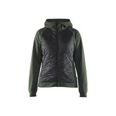 Blaklader 3464 Women's Hybrid Sweater - Autumn Green/Black