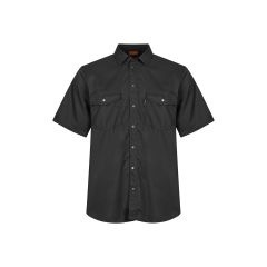 Tranemo 8141 Short Sleeves Shirt - Black