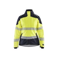 Blaklader 4448 Softshell Jacket Multinorm Women - Hi-Vis Yellow/Navy Blue