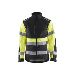 Blaklader 4497 Hi-Vis Softshell Jacket - Black/Hi-Vis Yellow